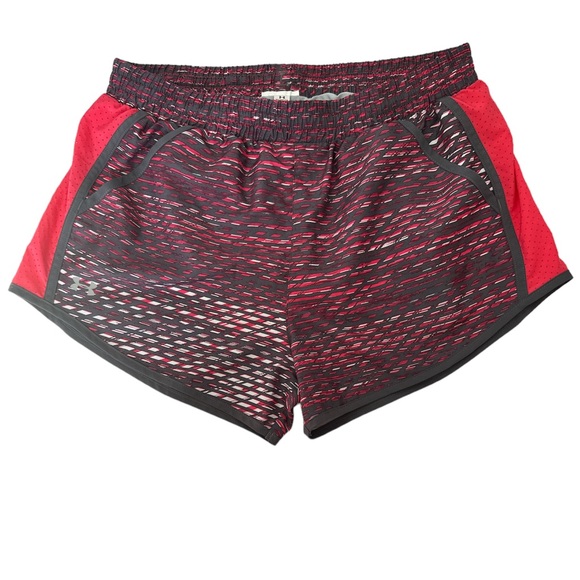 SOLD Under Armour Heatgear Short, Drawstring & Cotton-Poly Lining Women’s Size M - Picture 2 of 5